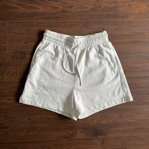 H&M Light Gray Drawstring Shorts